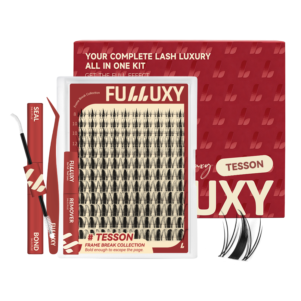 Fulluxy Tesson DIY Cluster Lash Kit