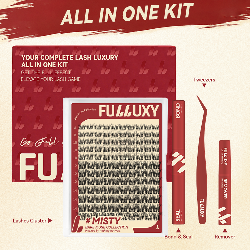 Fulluxy Misty DIY Cluster Lash Kit