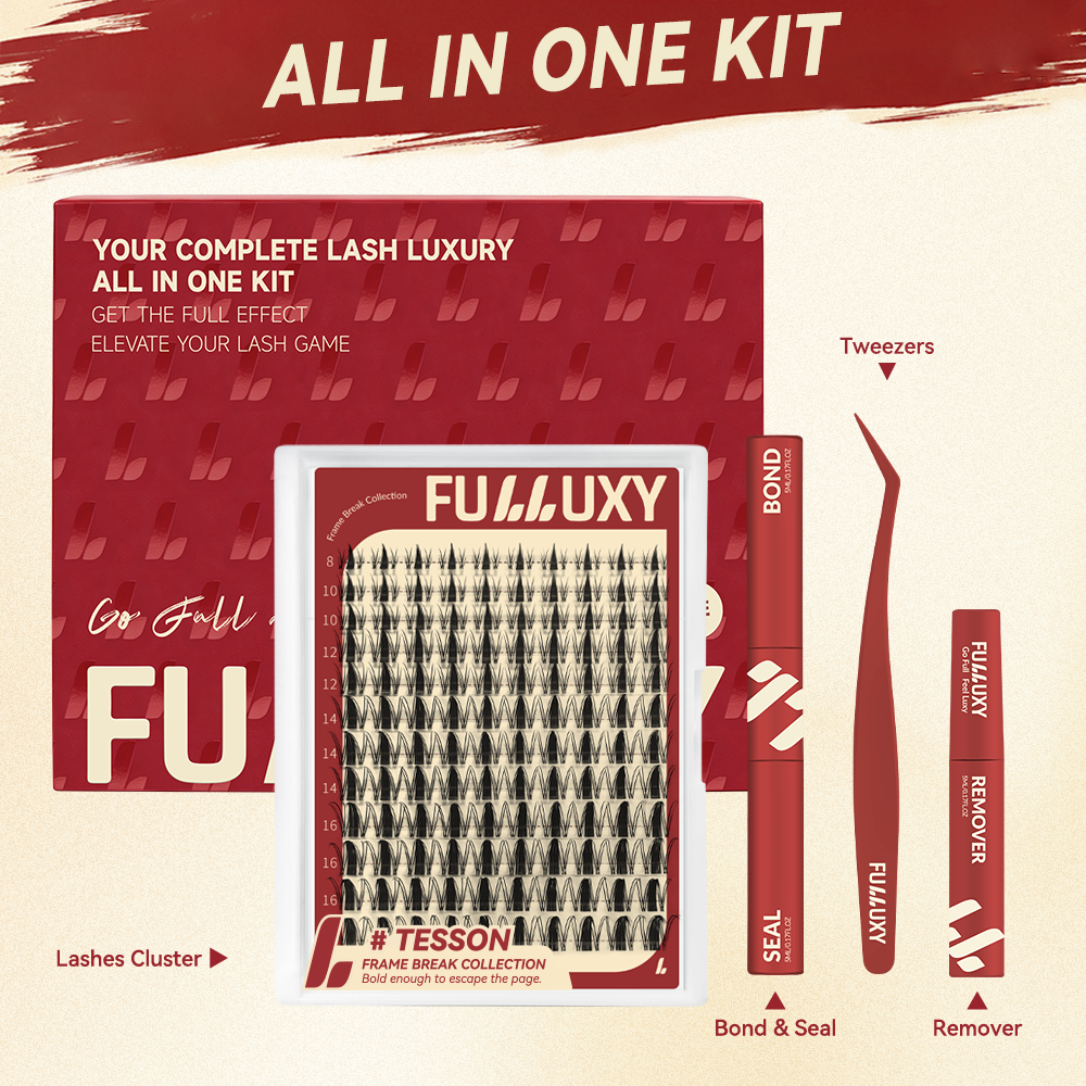 Fulluxy Tesson DIY Cluster Lash Kit