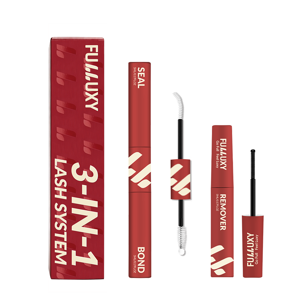 Fulluxy 3-in-1 Lash Glue System | Clear Bond & Seal & Remover