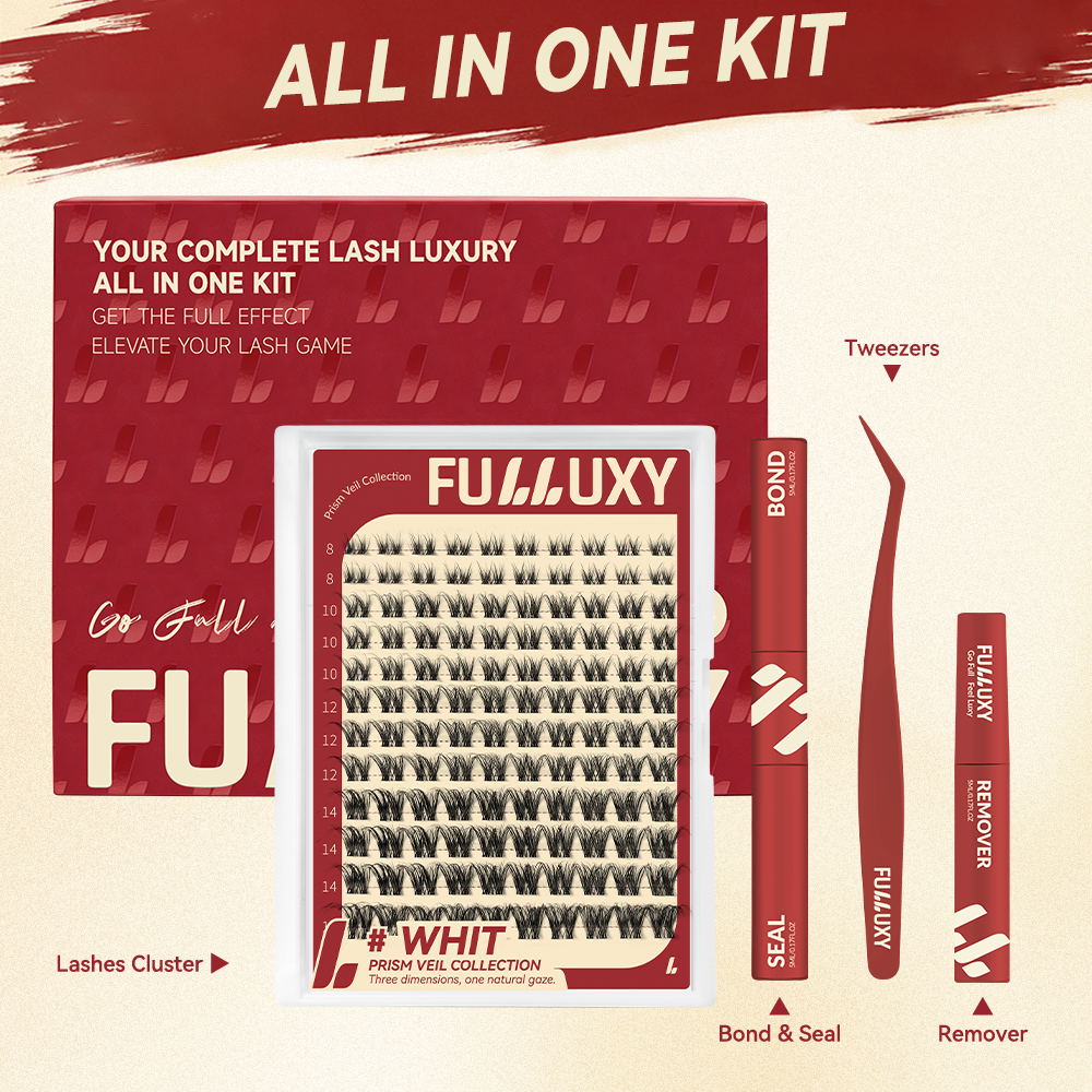 Fulluxy Whit DIY Cluster Lash Kit