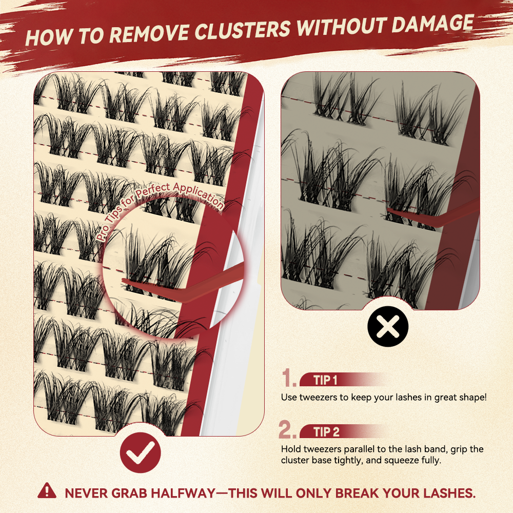 Fulluxy Whit DIY Cluster Lash Kit