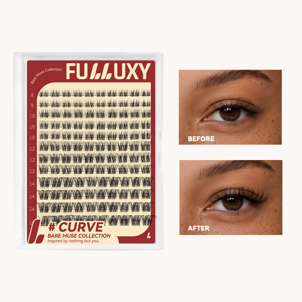 Fulluxy Curve DIY Cluster Lash Kit