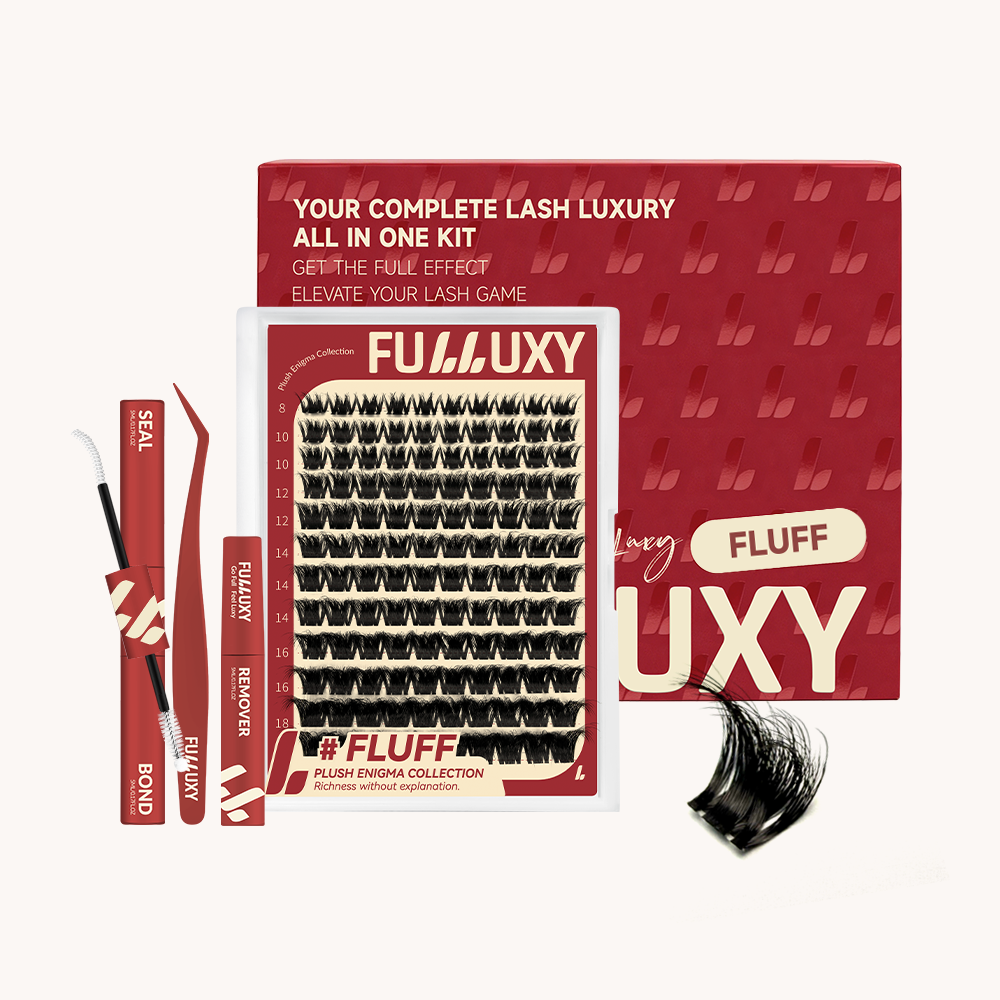 Fulluxy Fluff DIY Cluster Lash Kit