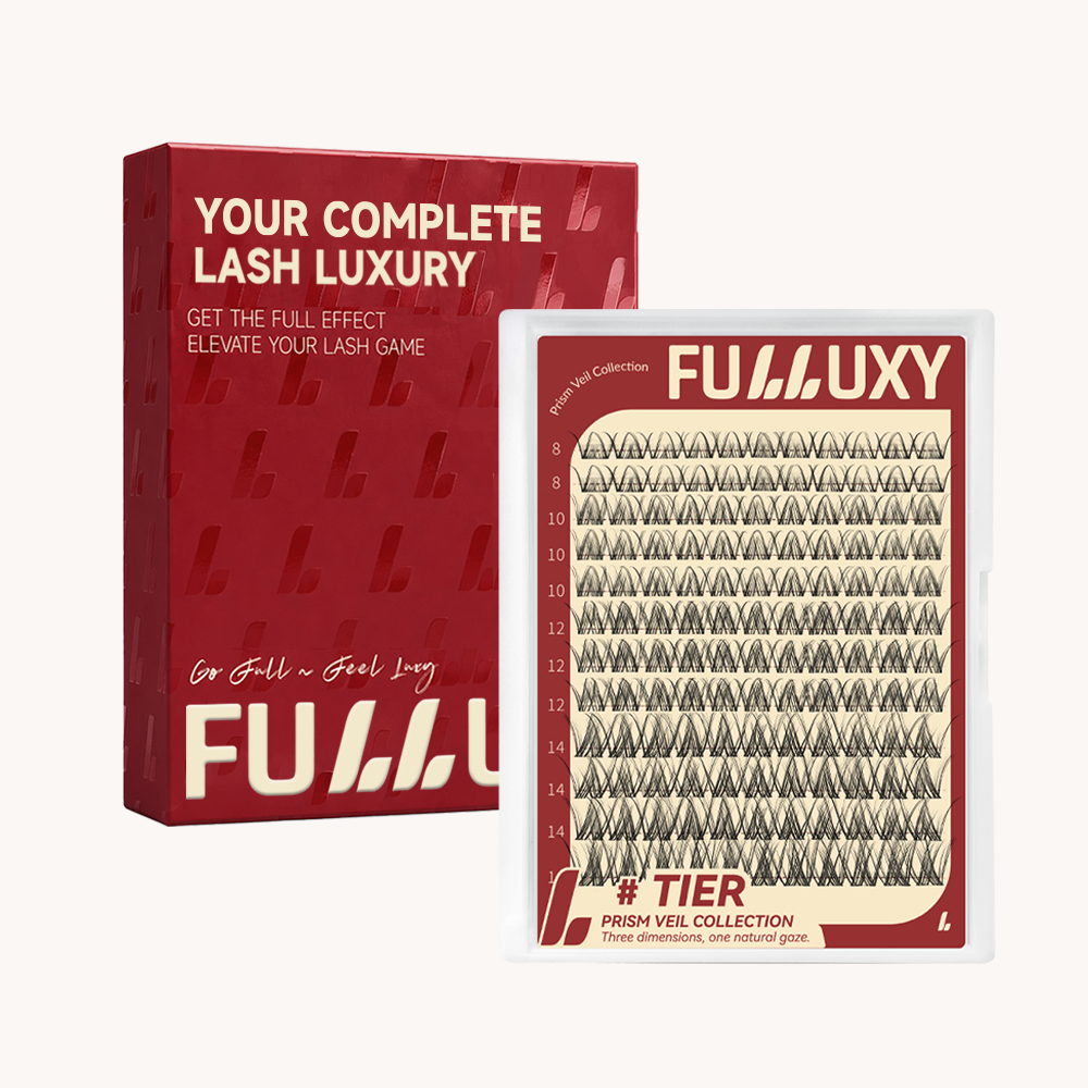 Fulluxy Tier Lash Clusters | Lash Only Natural D Curl Volume