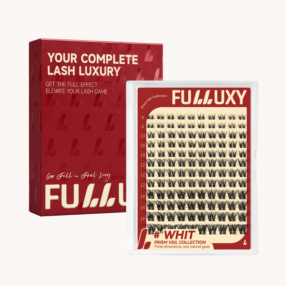 Fulluxy Whit Lash Clusters | Lash Only Wispy D Curl Volume