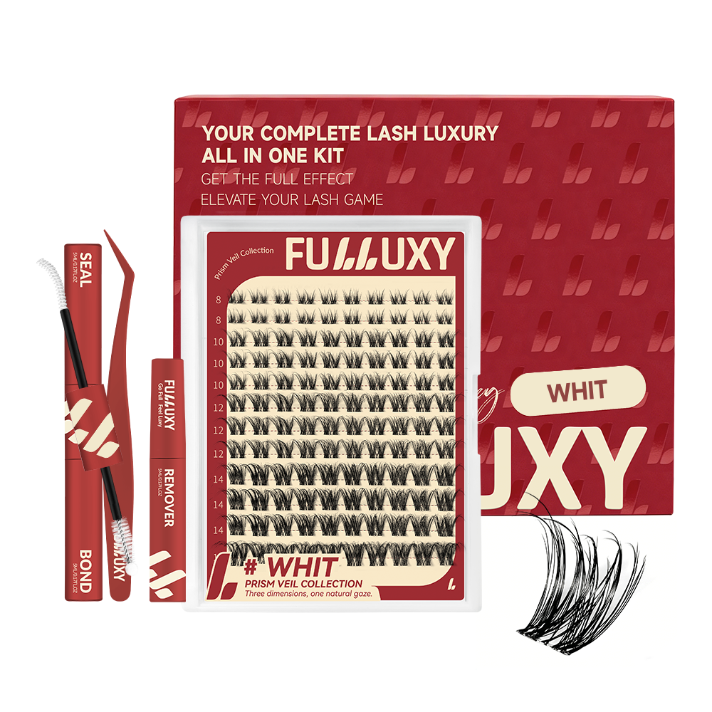 Fulluxy Whit DIY Cluster Lash Kit