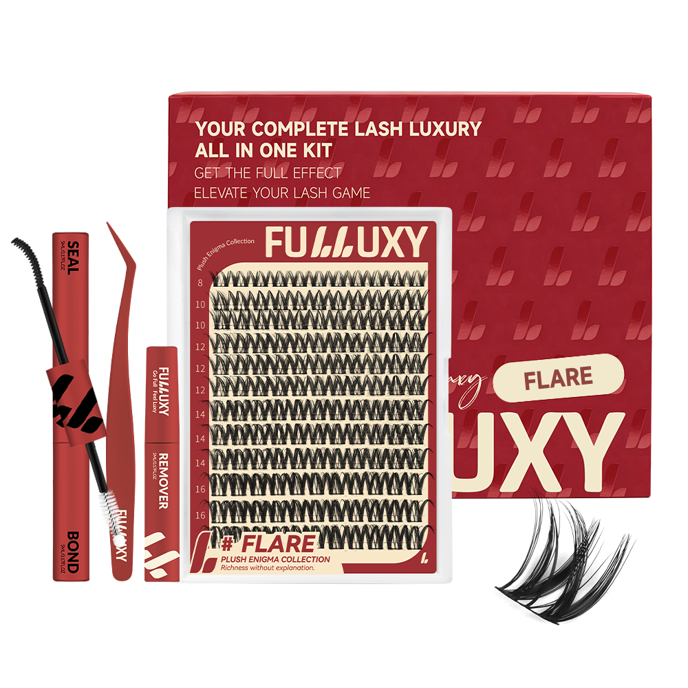 Fulluxy Flare DIY Cluster Lash Kit