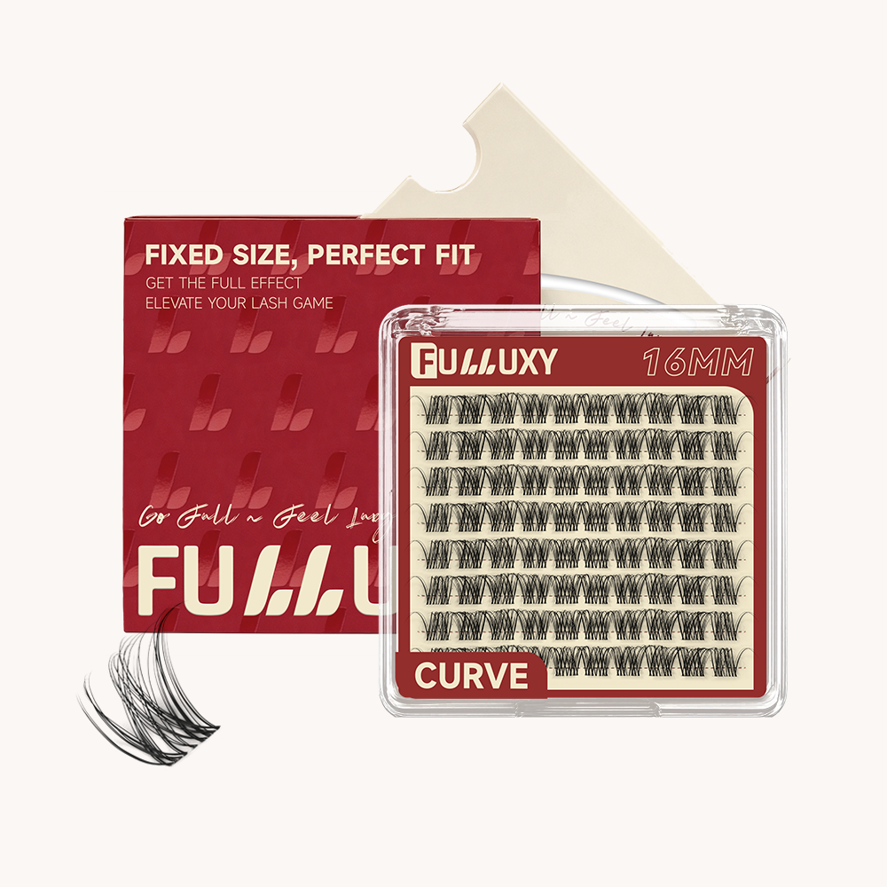 Fulluxy Curve Single Length Lash Clusters | Lash Only