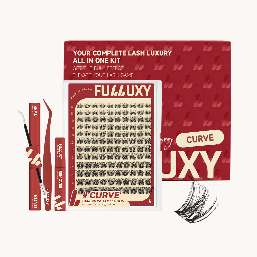 Fulluxy Curve DIY Cluster Lash Kit
