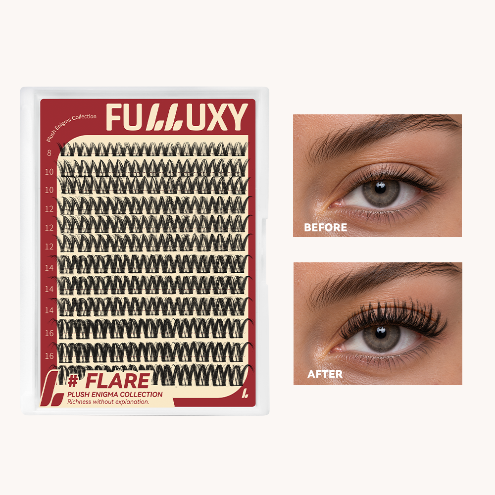 Fulluxy Flare DIY Cluster Lash Kit
