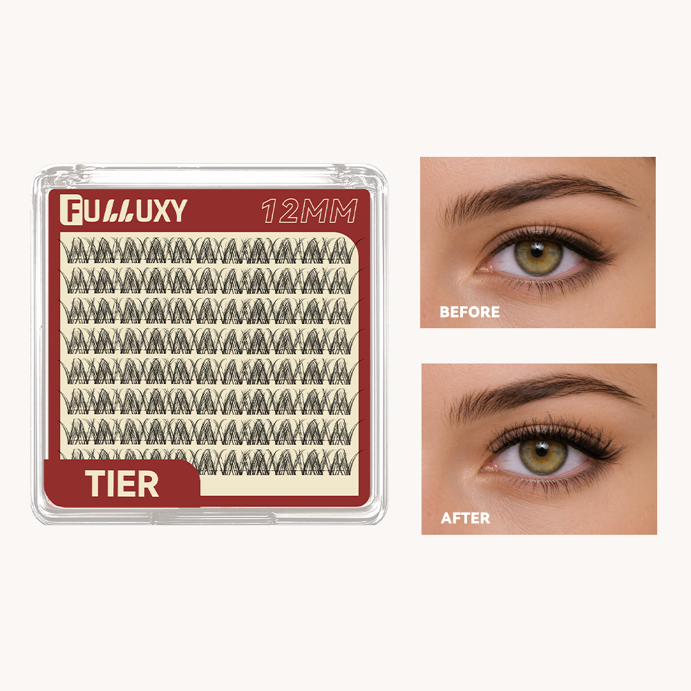 Fulluxy Tier Single Length Lash Clusters | Lash Only