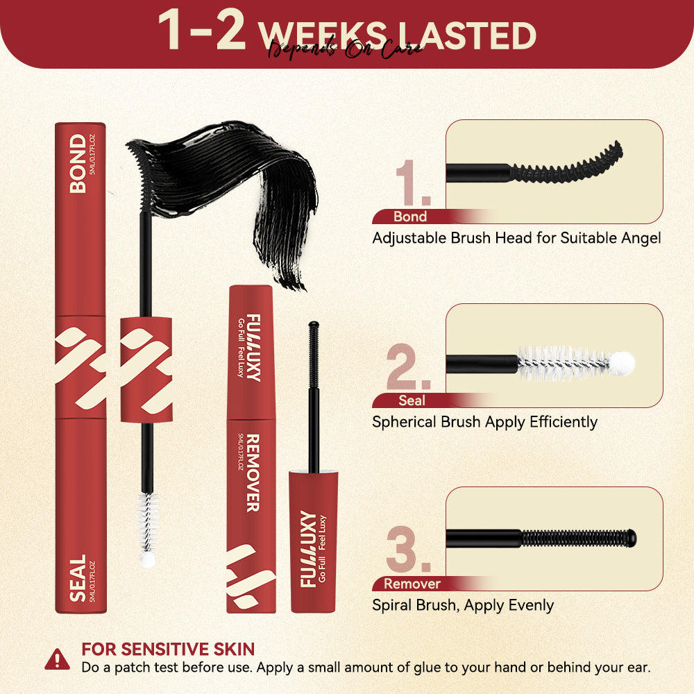 Fulluxy Diamond Stack Lash Clusters Kit