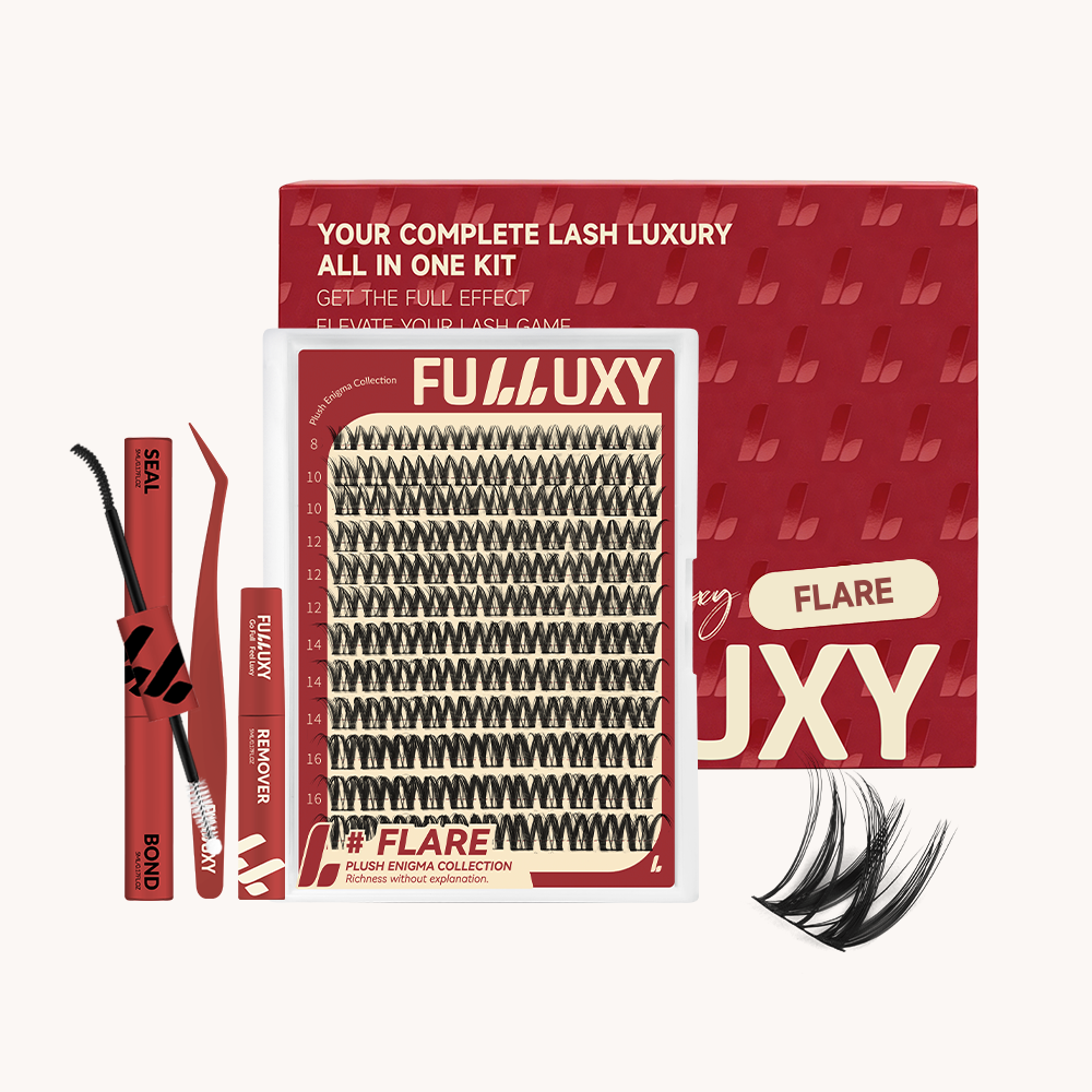Fulluxy Flare DIY Cluster Lash Kit