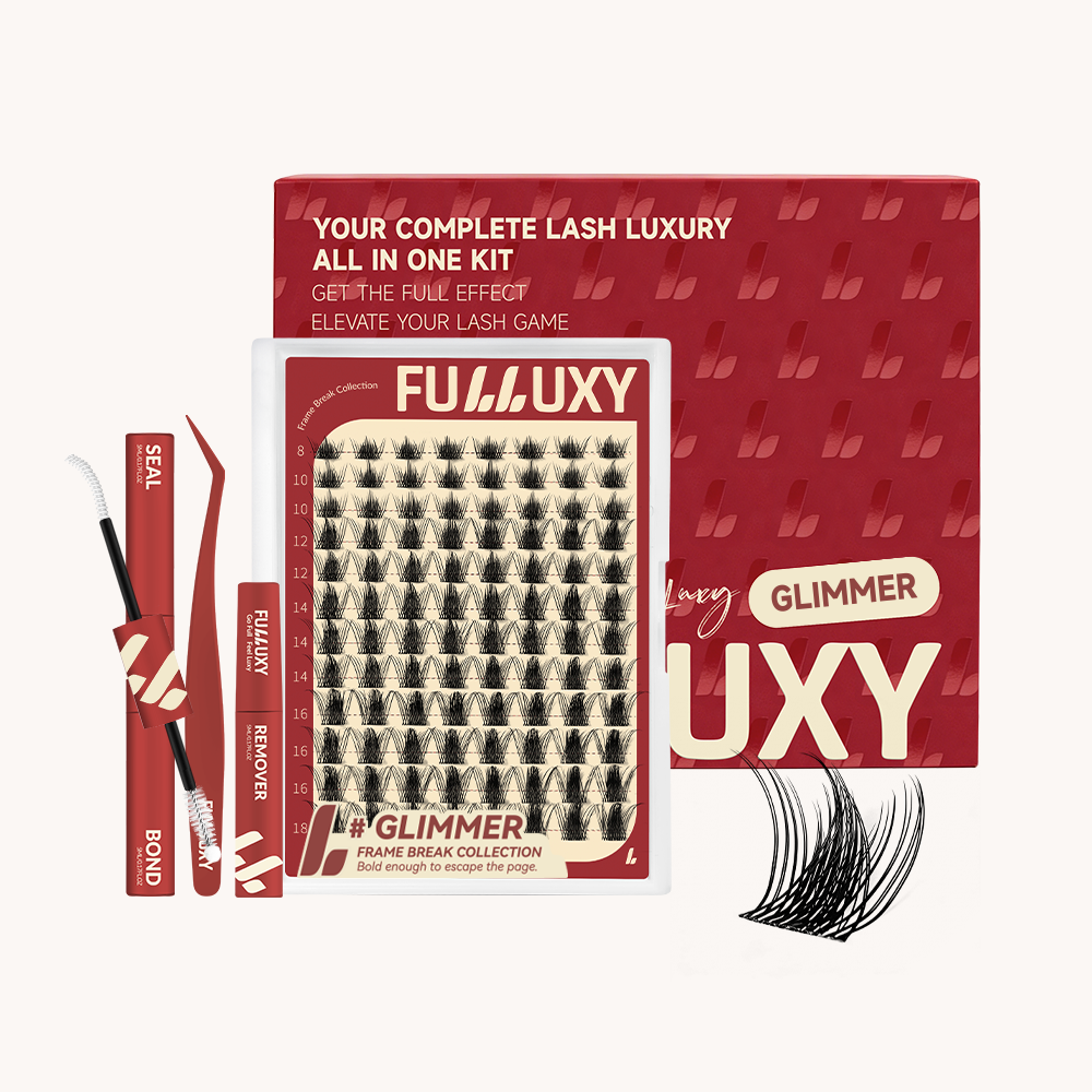 Fulluxy Glimmer Lash Clusters Kit