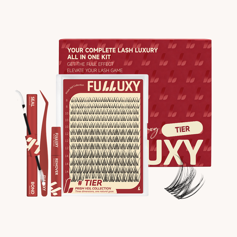 Fulluxy Tier DIY Cluster Lash Kit