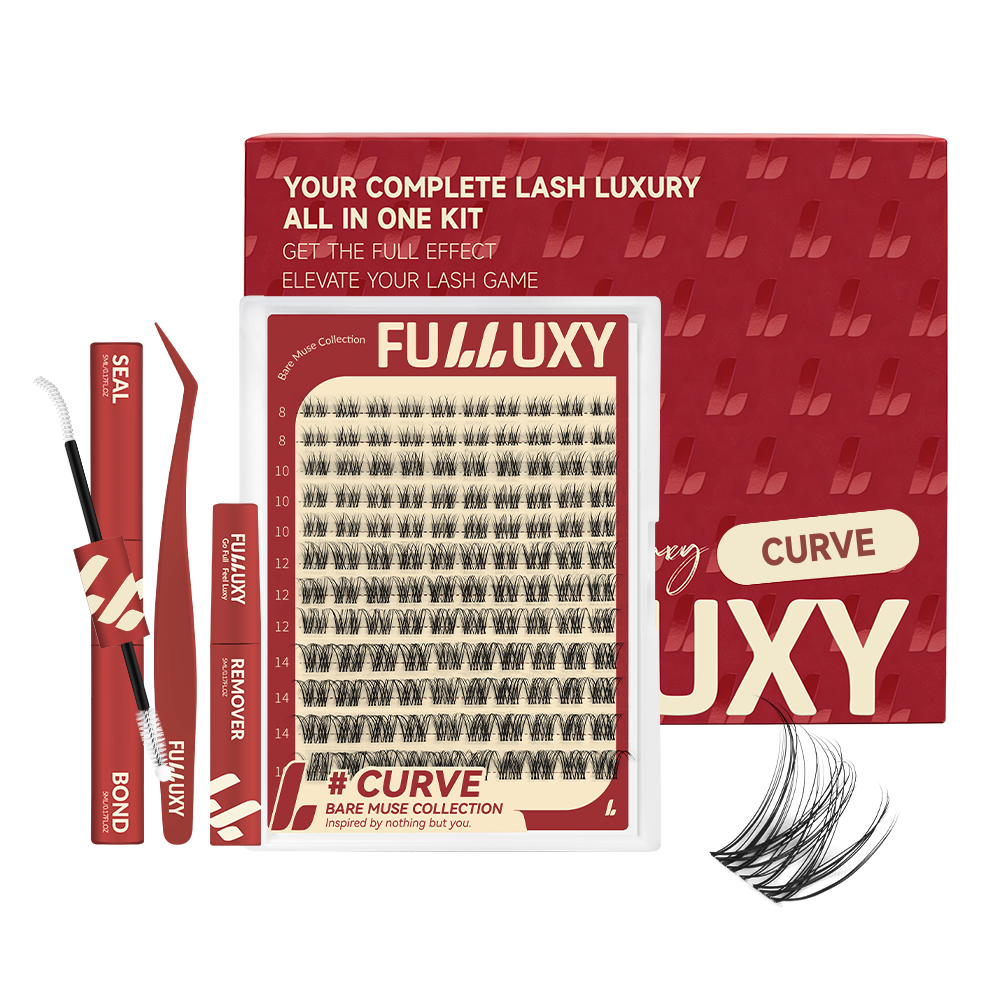 Fulluxy Curve DIY Cluster Lash Kit