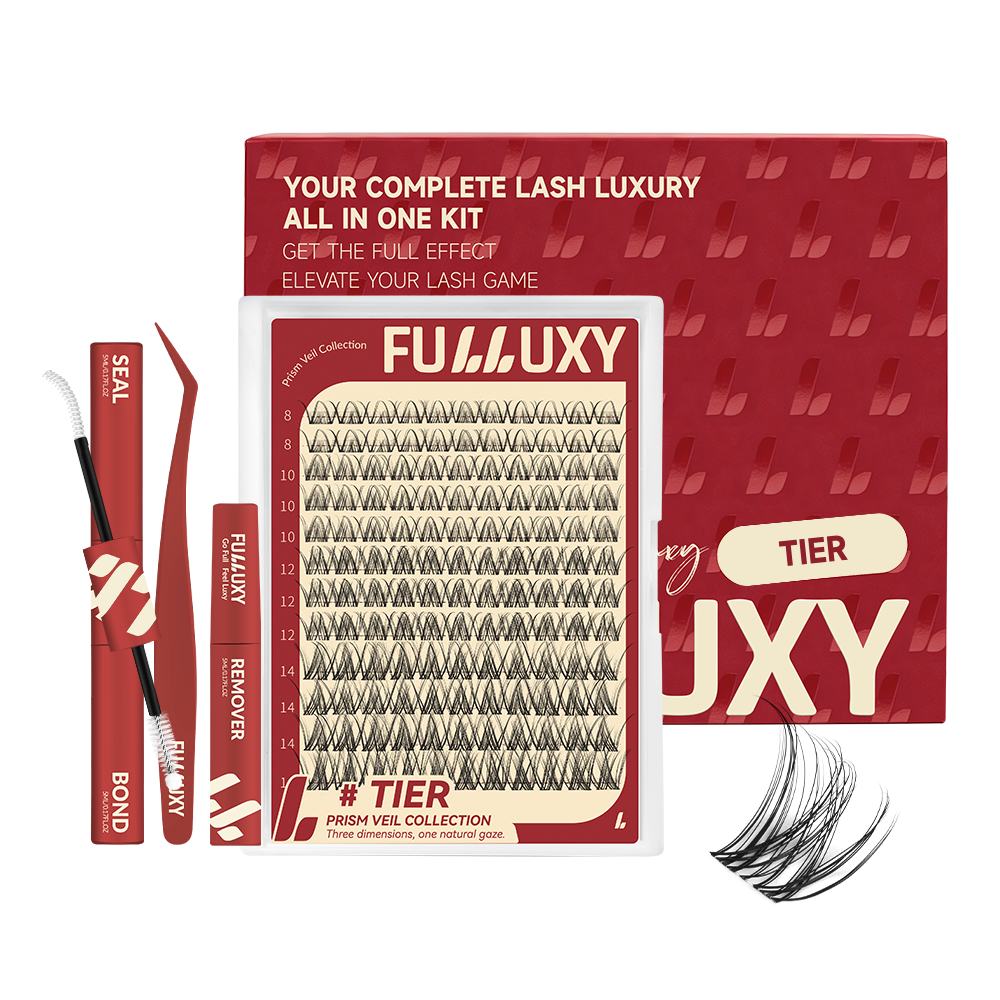 Fulluxy Tier DIY Cluster Lash Kit