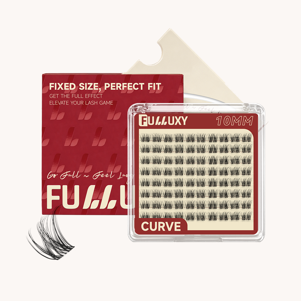 Fulluxy Curve Single Length Lash Clusters | Lash Only