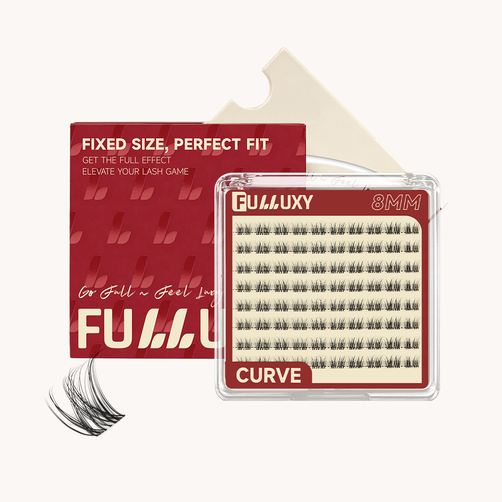 Fulluxy Curve Single Length Lash Clusters | Lash Only